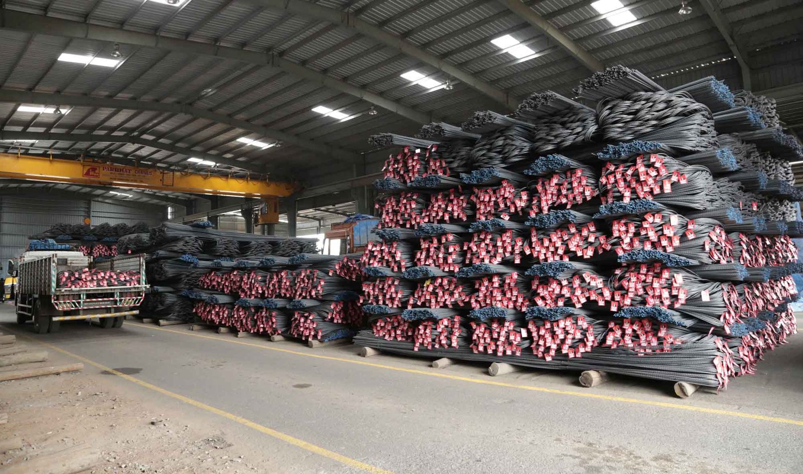 Indus TMT Rebar Stockyard and Regional Distribution Center